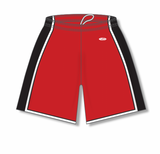 Athletic Knit (AK) BS1735A-414 Adult Chicago Bulls Red Pro Basketball Shorts