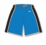 Athletic Knit (AK) BS1735Y-444 Youth Pro Blue/Black/White Pro Basketball Shorts