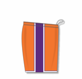 Athletic Knit (AK) BS1735A-477 Adult Phoenix Suns Orange Pro Basketball Shorts