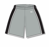 Athletic Knit (AK) BS1735A-973 Adult San Antonio Spurs Grey Pro Basketball Shorts