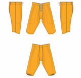 Athletic Knit (AK) F205-006 Gold Pro Football Pants