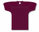 Athletic Knit (AK) F820-009 Maroon Pro Football Jersey