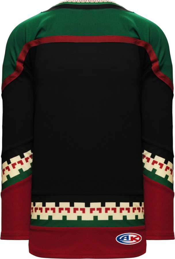 Arizona coyotes black jersey on sale