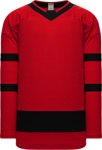 Athletic Knit (AK) H550BA-OTT607B Adult 2021 Ottawa Senators Reverse Retro Red Hockey Jersey