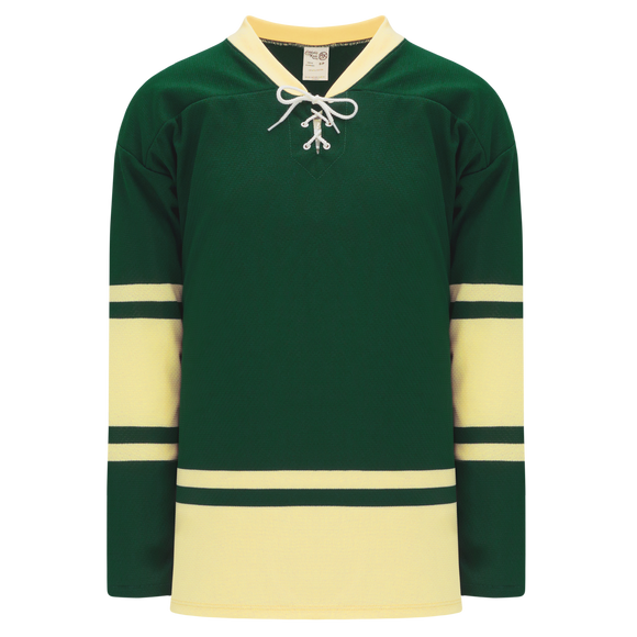 Athletic Knit (AK) H550BKY-ALL730BK Pro Series - Youth Knitted 2004 NHL All Stars Forest Green Hockey Jersey