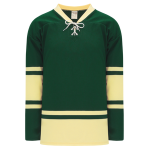Athletic Knit (AK) H550BKA-ALL730BK Pro Series - Adult Knitted 2004 NHL All Stars Forest Green Hockey Jersey