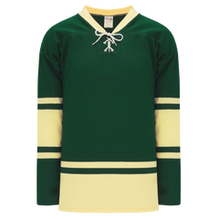 Athletic Knit (AK) H550BKA-ALL730BK Pro Series - Adult Knitted 2004 NHL All Stars Forest Green Hockey Jersey - CLOSEOUT