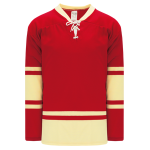 Athletic Knit (AK) H550BKY-ALL732BK Pro Series - Youth Knitted 2004 NHL All Stars Red Hockey Jersey