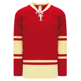 Athletic Knit (AK) H550BKY-ALL732BK Pro Series - Youth Knitted 2004 NHL All Stars Red Hockey Jersey