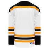 Athletic Knit (AK) H550BKA-BOS499BK Pro Series - Adult Knitted 2007 Boston Bruins White Hockey Jersey