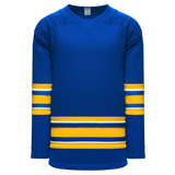 Athletic Knit (AK) H550BA-BUF200B Adult Buffalo Sabres Royal Blue Hockey Jersey