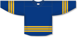 Athletic Knit (AK) H550BA-BUF200B Adult Buffalo Sabres Royal Blue Hockey Jersey