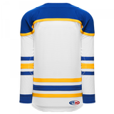Athletic Knit (AK) H550BY-BUF201B Youth Buffalo Sabres White Hockey Jersey