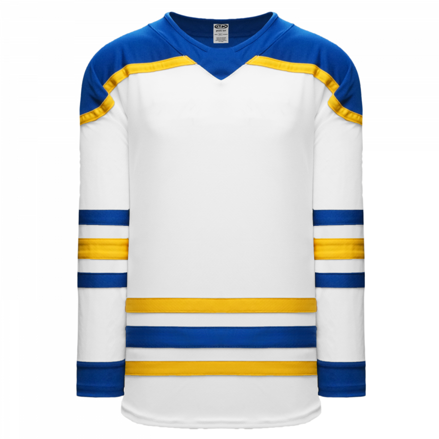 buffalo sabres white and gold jersey