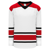 Athletic Knit (AK) H550BKY-CAR528BK Pro Series - Youth Knitted 2013 Carolina Hurricanes White Hockey Jersey
