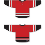 Athletic Knit (AK) H550B 2017 Carolina Hurricanes Red Hockey Jersey - PSH Sports