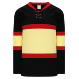 Athletic Knit (AK) H550BKY-CHI715BK Pro Series - Youth Knitted Chicago Blackhawks Winter Classic Black Hockey Jersey