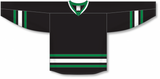 Athletic Knit (AK) H550BA-DAL893B New Adult 1995 Dallas Stars Black Hockey Jersey