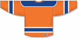 Athletic Knit (AK) H550BY-EDM738B New Youth 2015 Edmonton Oilers Third Orange Hockey Jersey
