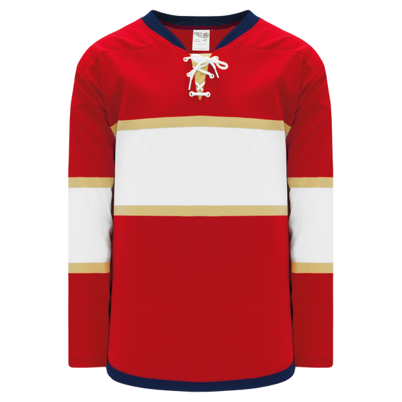 Athletic Knit (AK) H550BKY-FLO668BK Pro Series - Youth Knitted 2016 Florida Panthers Red Hockey Jersey