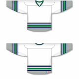 Athletic Knit (AK) H550BY-HAR958B New Youth 1992 Hartford Whalers White Hockey Jersey
