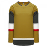 Athletic Knit (AK) H550BA-LAV625B Adult 2021 Las Vegas Golden Knights Third Gold Hockey Jersey