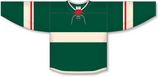 Athletic Knit (AK) H550B 2017 Minnesota Wild Dark Green Hockey Jersey - PSH Sports