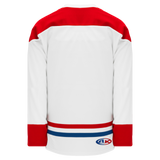 Athletic Knit (AK) H550BKA-MON559BK Pro Series - Adult Knitted 2015 Montreal Canadiens White Hockey Jersey