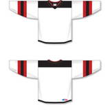 Athletic Knit (AK) H550B 2017 New Jersey Devils White Hockey Jersey - PSH Sports