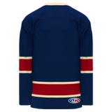 Athletic Knit (AK) H550BKY-NYR512BK Pro Series - Youth Knitted New York Rangers Heritage Classic Navy Hockey Jersey