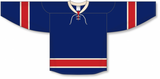 Athletic Knit (AK) H550BA-NYR868B New Adult New York Rangers Heritage Classic Navy Hockey Jersey