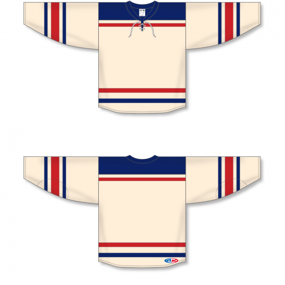 Blank NY Rangers Winter Classic Jersey - Athletic Knit NYR868B NYR869B