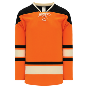 Athletic Knit (AK) H550BKA-PHI526BK Pro Series - Adult Knitted 2012 Philadelphia Flyers Winter Classic Orange Hockey Jersey