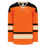 Athletic Knit (AK) H550BKA-PHI526BK Pro Series - Adult Knitted 2012 Philadelphia Flyers Winter Classic Orange Hockey Jersey