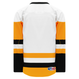 Athletic Knit (AK) H550BKY-PIT817BK Pro Series - Youth Knitted 2016 Pittsburgh Penguins White Hockey Jersey