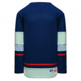 Athletic Knit (AK) H550BA-SEA500BA 2021 Adult Seattle Kraken Navy Hockey Jersey