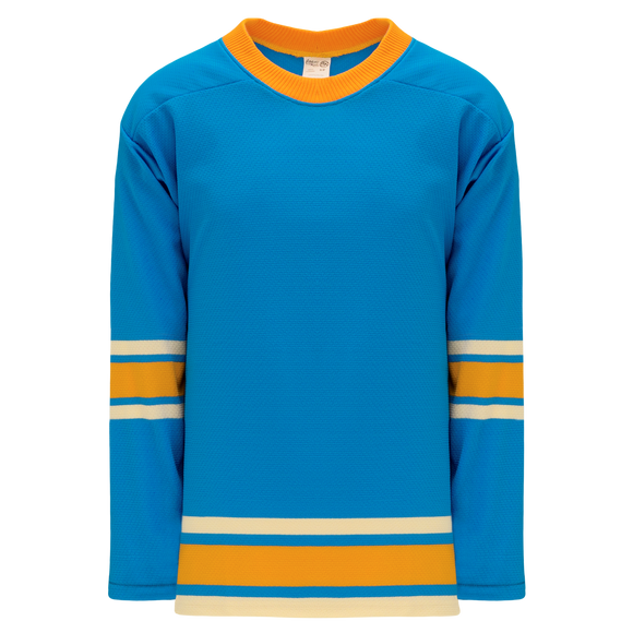 Athletic Knit (AK) H550BKA-STL442BK Pro Series - Adult Knitted 2016 St. Louis Blues Winter Classic Blue Hockey Jersey