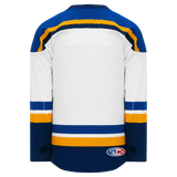 Athletic Knit (AK) H550BKA-STL449BK Pro Series - Adult Knitted 2014 St. Louis Blues White Hockey Jersey
