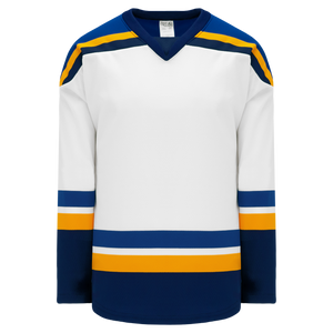 Athletic Knit (AK) H550BKY-STL449BK Pro Series - Youth Knitted 2014 St. Louis Blues White Hockey Jersey