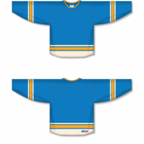 Athletic Knit (AK) H550BY-STL557B New Youth 2016 St. Louis Blues Winter Classic Blue Hockey Jersey
