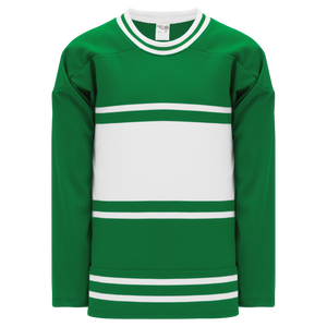 Athletic Knit (AK) H550BKA-TOR454BK Pro Series - Adult Knitted New Toronto Maple Leafs Third Kelly Green Hockey Jersey