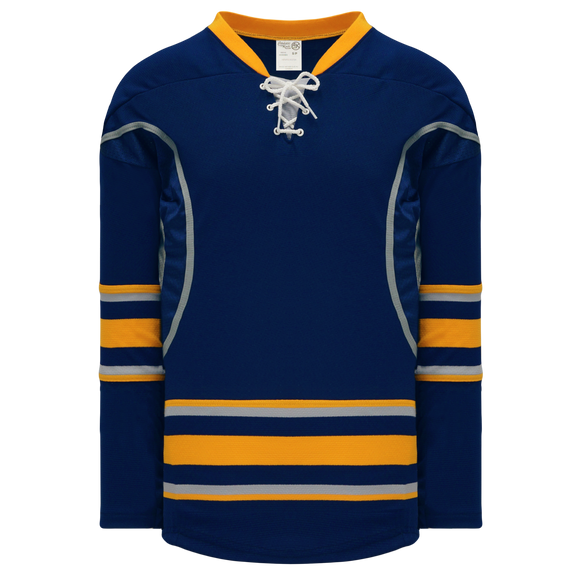 Athletic Knit (AK) H550BY-BUF201B Youth Buffalo Sabres White Hockey Jersey Large