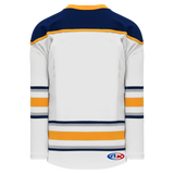 Athletic Knit (AK) H550CKY-BUF811CK Youth Pro Series - Knitted 2009 Buffalo Sabres Third White Hockey Jersey
