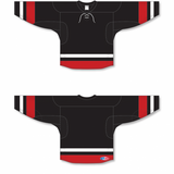 Athletic Knit (AK) H550CA-CAN680C Adult 2002 Team Canada Black Hockey Jersey
