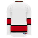 Athletic Knit (AK) H550CKY-CAN741CK Youth Pro Series - Knitted 2002 Team Canada White Hockey Jersey