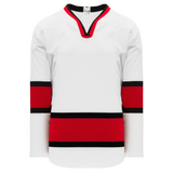 Athletic Knit (AK) H550CKA-CAN741CK Adult Pro Series - Knitted 2002 Team Canada White Hockey Jersey