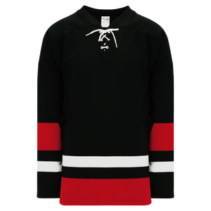 Athletic Knit (AK) H550CKA-CAN742CK Adult Pro Series - Knitted Team Canada Black Hockey Jersey