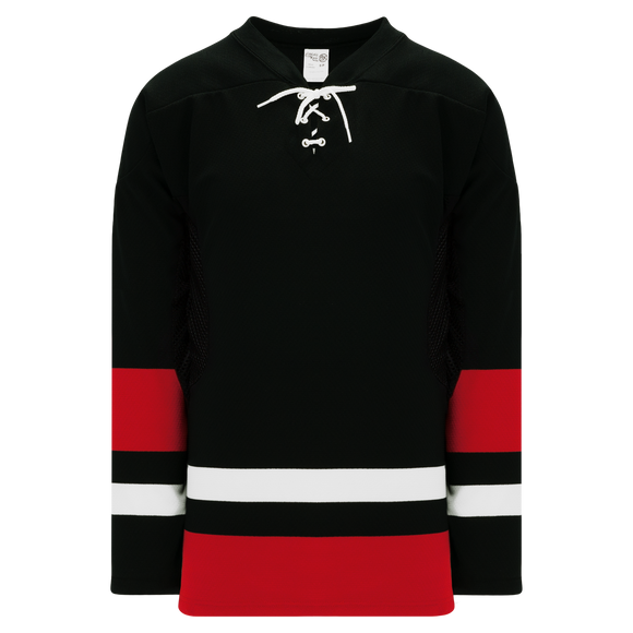 Athletic Knit (AK) H550CKY-CAN742CK Youth Pro Series - Knitted Team Canada Black Hockey Jersey