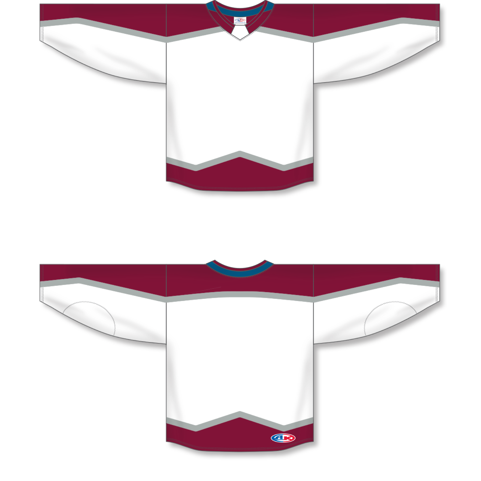 Blank 2018 Colorado Avalanche Jerseys - Athletic Knit COL784C COL785C