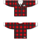 Athletic Knit (AK) H550C Sublimated The "Don" Red Hockey Jersey - PSH Sports